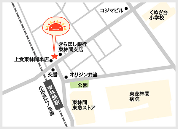 サンライズキッズ保育園 相模原園 周辺地図